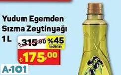 YUDUM EGEMDEN SIZMA ZEYTİNYAĞI YUDUM EGEMDEN SIZMA ZEYTİNYAĞI
